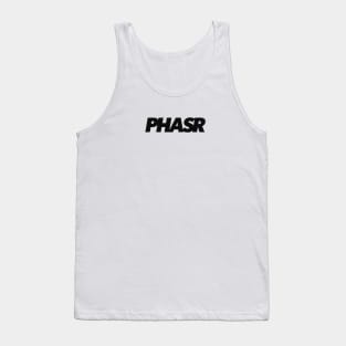 PHASR Classic Logo in Off Black Tank Top